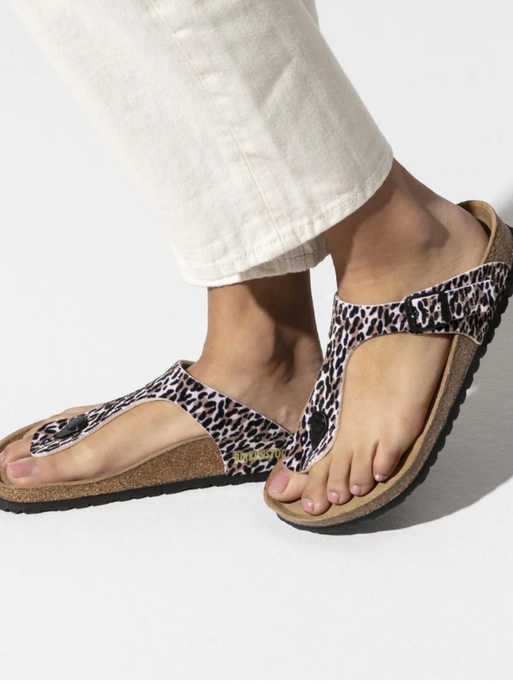 Birkenstock Papillio Leopard Print Sandals